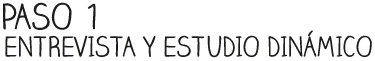 Paso 1. Entrevista y estudio dinámico