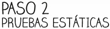 Paso 2. Pruebas estáticas